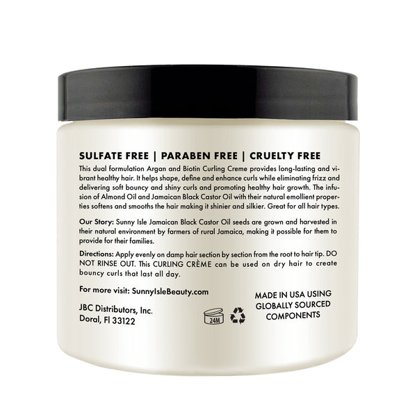 Sunny Isle Sunny Isle Argan & Biotin Curling Crème 16oz
