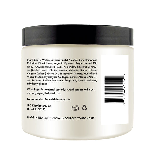 Sunny Isle Sunny Isle Argan & Biotin Deep Hydrating Repair Masque 16oz