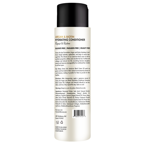 Sunny Isle Sunny Isle Argan & Biotin Hydrating Conditioner 12oz