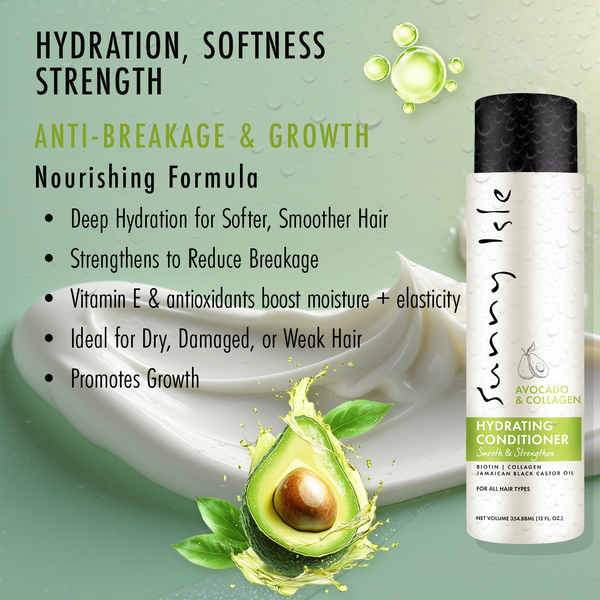 Sunny Isle Sunny Isle Avocado & Collagen Hydrating Conditioner 12oz