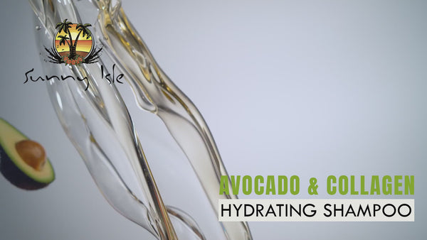 Sunny Isle Sunny Isle Avocado & Collagen Hydrating Shampoo 10.1oz With Biotin And Collagen
