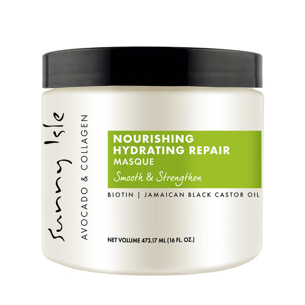 sunny isle Sunny Isle Avocado & Collagen Nourishing Hydrating Repair Masque 16oz