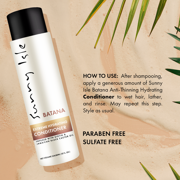 Sunny Isle Sunny Isle Batana Anti-Thinning Conditioner 12oz With Biotin And Jamaican Black Castor Oil