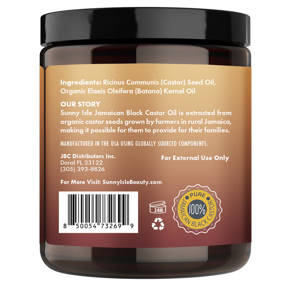 Sunny Isle Sunny Isle Batana Anti-Thinning Pure Butter 8oz Infused With Jamaican Black Castor Oil