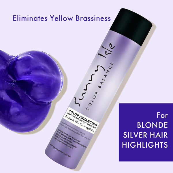 Sunny Isle Sunny Isle Color Enhancing Purple Reconstructive Conditioner 10.1oz