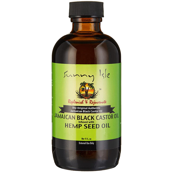 sunny isle Sunny Isle Jamaican Black Castor Oil infused with Hemp Oil - 4oz
