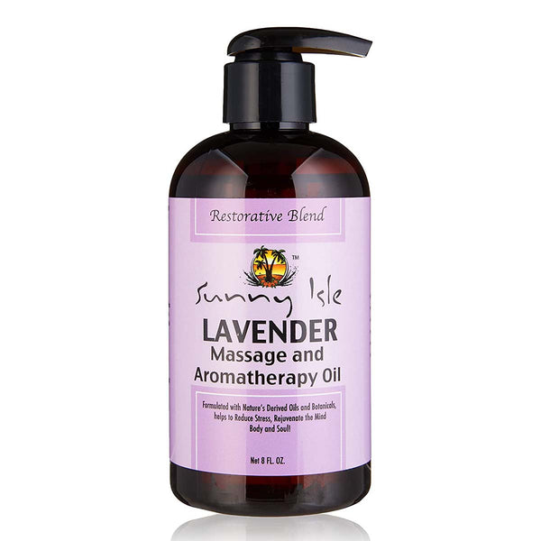 sunny isle Sunny Isle Jamaican Black Castor Oil Lavender Massage and Aromatherapy Oil