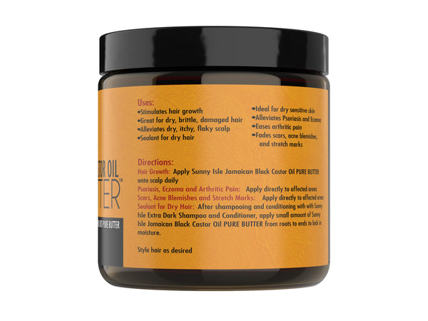 Sunny Isle Sunny Isle Jamaican Black Castor Oil PURE BUTTER 4oz