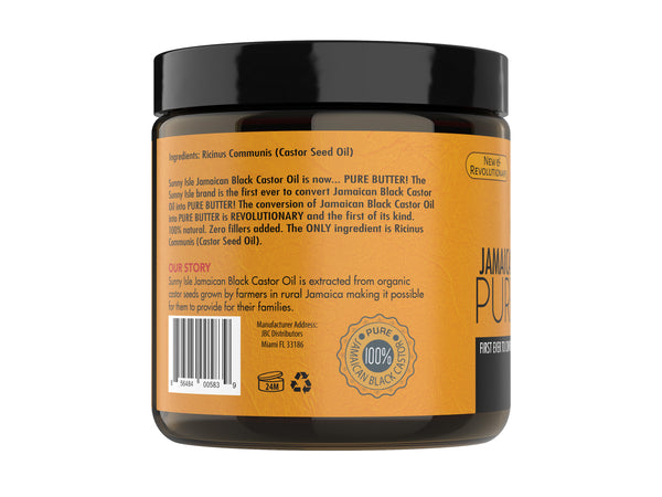 Sunny Isle Sunny Isle Jamaican Black Castor Oil PURE BUTTER 4oz