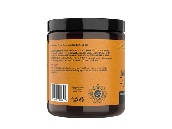 Sunny Isle Sunny Isle Jamaican Black Castor Oil PURE BUTTER 8oz
