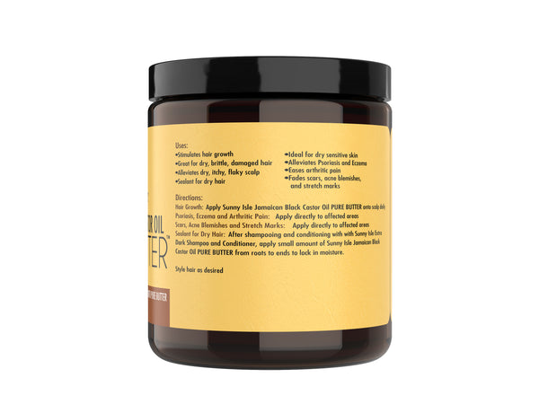 Sunny Isle Sunny Isle Jamaican Black Castor Oil PURE BUTTER With COCONUT OIL 8oz