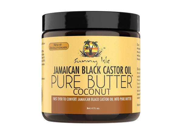 sunny isle Sunny Isle Jamaican Black Castor Oil PURE BUTTER with COCONUT OIL 4oz