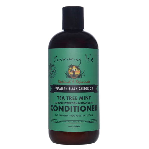 sunny isle Sunny Isle Jamaican Black Castor Oil Tea Tree Mint Extreme Hydration & Detangling Conditioner - 12oz