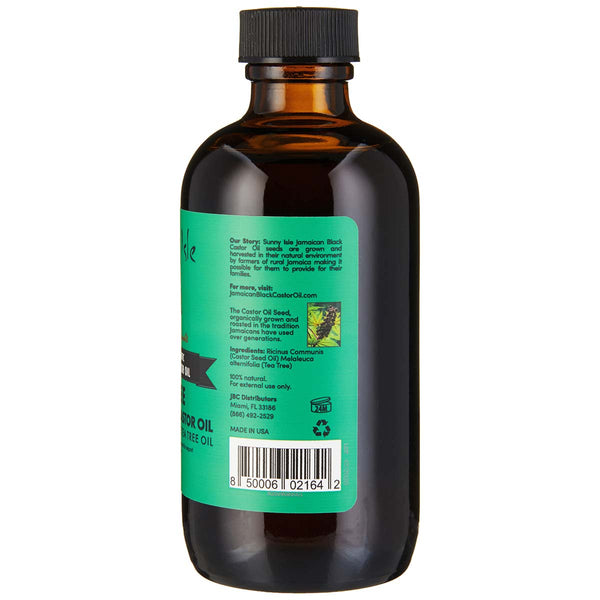 Sunny Isle Sunny Isle Jamaican Black Castor Oil With Tea Tree Oil 4 Oz