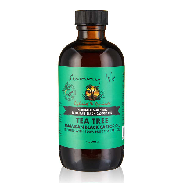sunny isle Sunny Isle Jamaican Black Castor Oil with Tea Tree Oil 4 oz