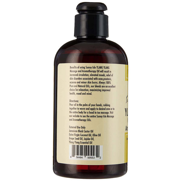 Sunny Isle Sunny Isle Jamaican Black Castor Oil Ylang Ylang Massage And Aromatherapy Oil