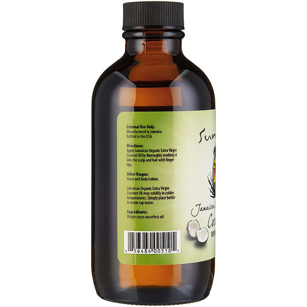 Sunny Isle Sunny Isle Jamaican Organic Extra Virgin Coconut Oil 4oz