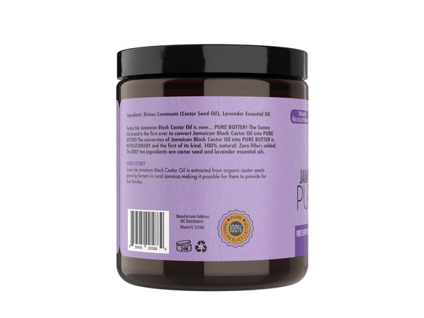 Sunny Isle Sunny Isle LAVENDER Jamaican Black Castor Oil PURE BUTTER 8oz