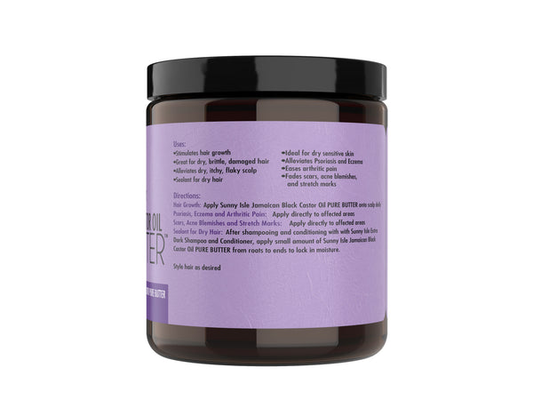 Sunny Isle Sunny Isle LAVENDER Jamaican Black Castor Oil PURE BUTTER 8oz