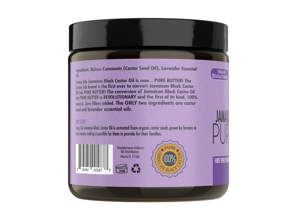 Sunny Isle Sunny Isle LAVENDER Jamaican Black Castor Oil PURE BUTTER 4oz