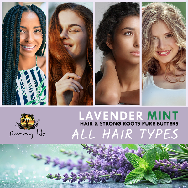 Sunny Isle Sunny Isle Lavender Mint Hair And Strong Roots Butter 2oz