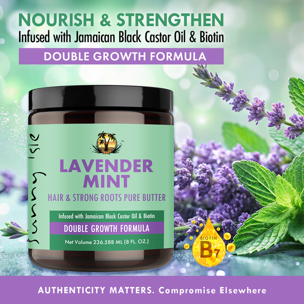 Sunny Isle Sunny Isle Lavender Mint Hair And Strong Roots Butter 8oz