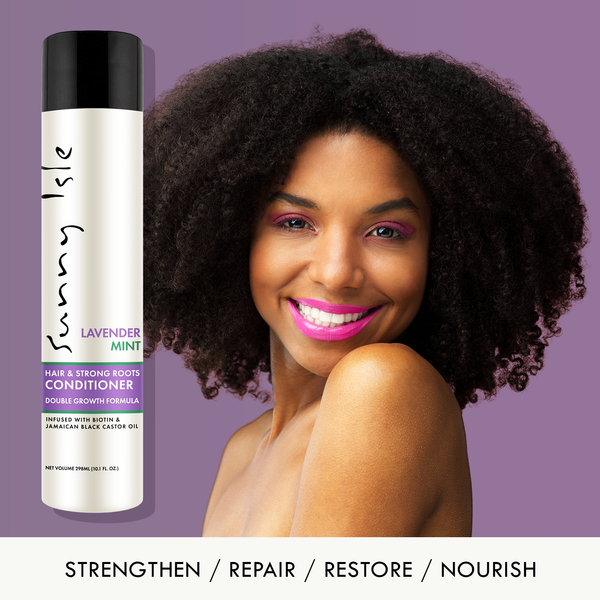 Sunny Isle Sunny Isle Lavender Mint Hair And Strong Roots Conditioner 10.1oz