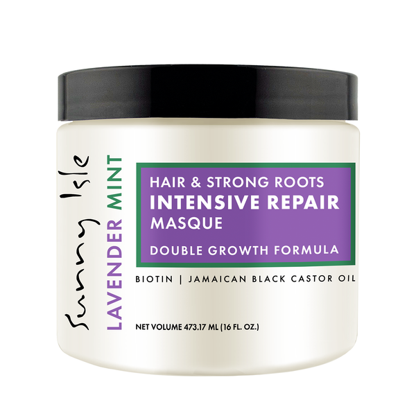 sunny isle Sunny Isle Lavender Mint Hair and Strong Roots Intensive Repair Masque 16oz
