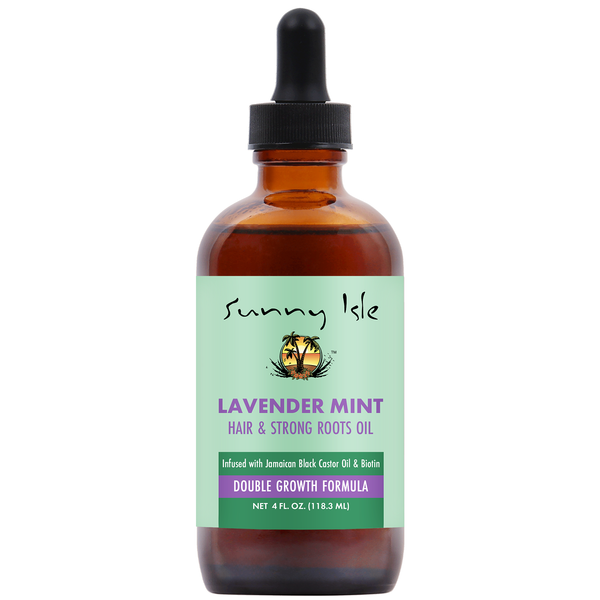 sunny isle Sunny Isle Lavender Mint Hair and Strong Roots Oil 4oz