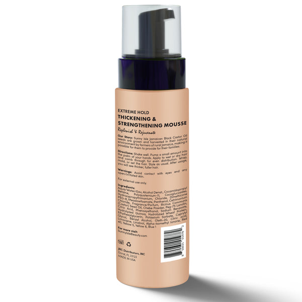 Sunny Isle Sunny Isle Pure Chebe Extreme Hold Thickening & Strengthening Mousse 8oz