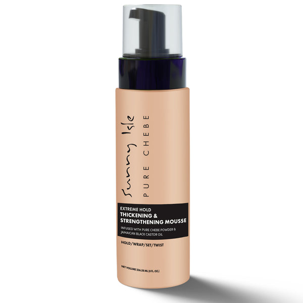 sunny isle Sunny Isle Pure Chebe Extreme Hold Thickening & Strengthening Mousse 8oz