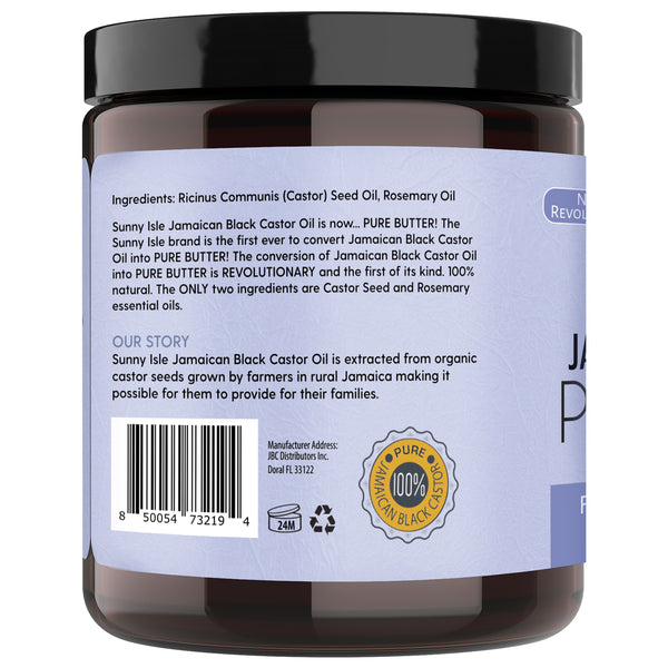 Sunny Isle Sunny Isle ROSEMARY Jamaican Black Castor Oil PURE BUTTER 8oz