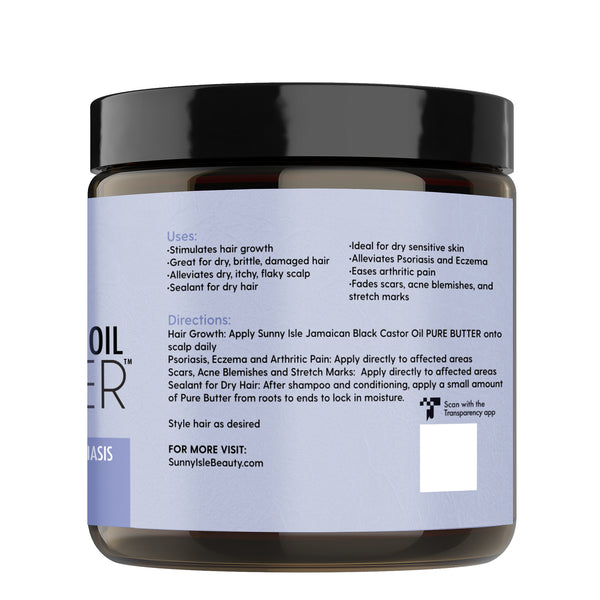 Sunny Isle Sunny Isle ROSEMARY Jamaican Black Castor Oil PURE BUTTER 4oz