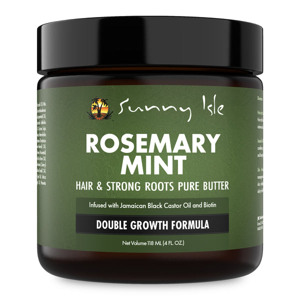 sunny isle Sunny Isle Rosemary Mint Hair and Strong Roots Butter 4oz sunny isle Sunny Isle Rosemary Mint Hair and Strong Roots Butter 4oz