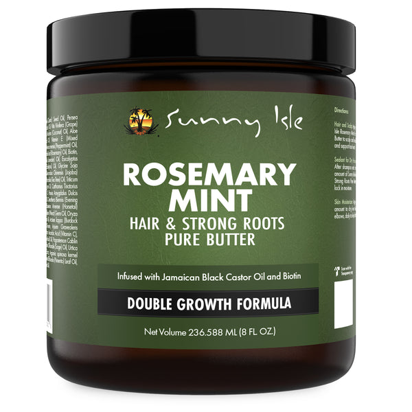 sunny isle Sunny Isle Rosemary Mint Hair and Strong Roots Butter 8oz