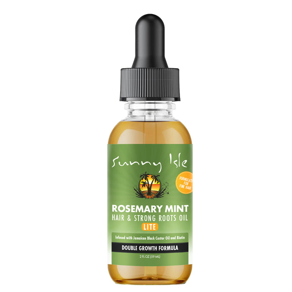 sunny isle Sunny Isle Rosemary Mint Hair and Strong Roots LITE Oil 2oz