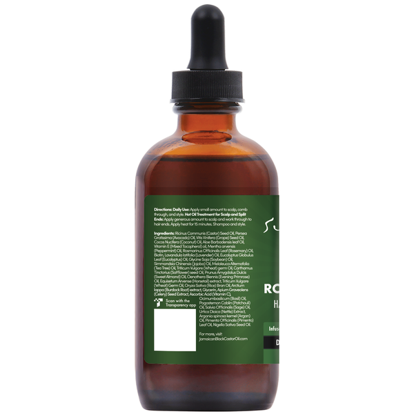 Sunny Isle Sunny Isle Rosemary Mint Hair And Strong Roots Oil 4oz
