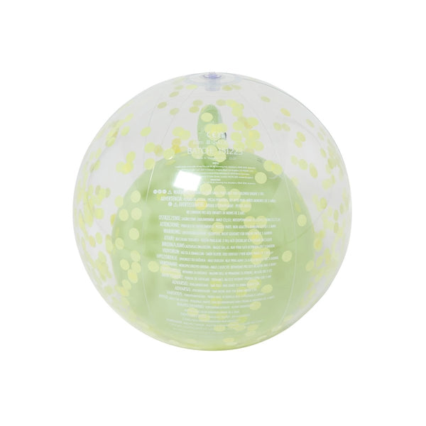 Sunnylife 3D Inflatable Beach Ball - Cookie The Croc Green