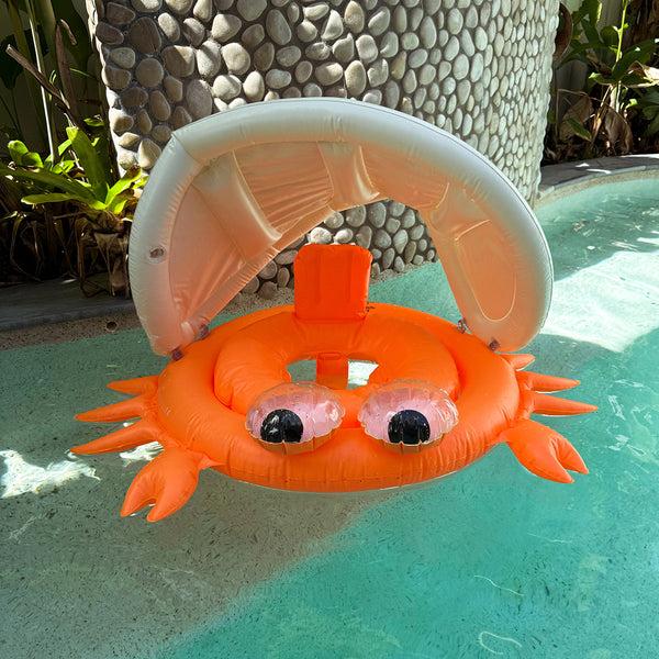 Sunnylife Baby Float - Sonny The Sea Creature Neon Orange