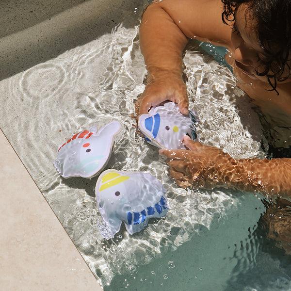 Sunnylife Dive Buddies - Eli The Elephant Multi Set Of 3