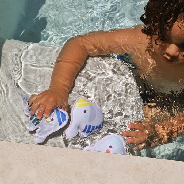 Sunnylife Dive Buddies - Eli The Elephant Multi Set Of 3