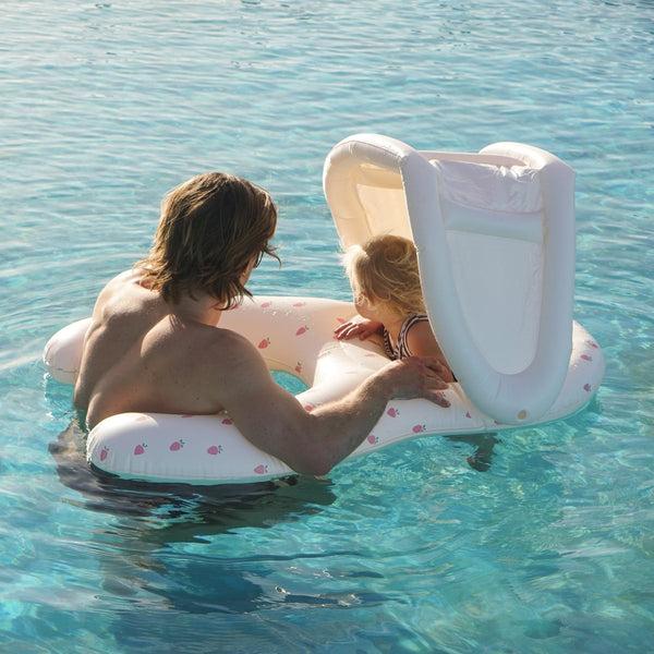 Sunnylife Float Together Baby Seat - Strawberry Sunshine Pink