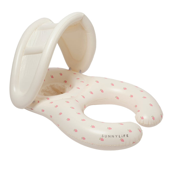 sunnylife Float Together Baby Seat - Strawberry Sunshine Pink