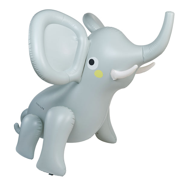 sunnylife Inflatable Giant Sprinkler - Eli the Elephant Grey