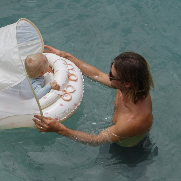 Sunnylife Interactive Baby Float - Strawberry Sunshine Pink
