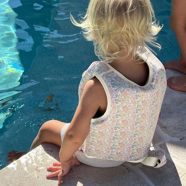 Sunnylife Kids Swim Vest 1-2 - Into The Garden Ditsy Floral