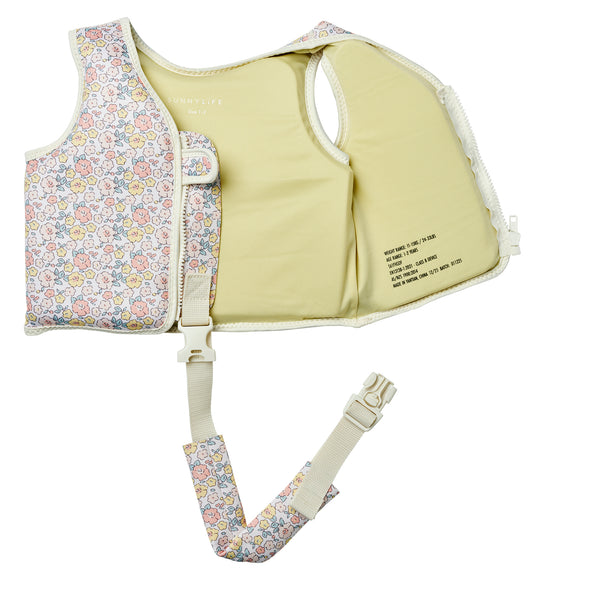 Sunnylife Kids Swim Vest 1-2 - Into The Garden Ditsy Floral