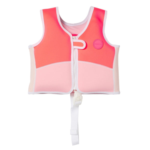 sunnylife Kids Swim Vest 1-2 - Melody The Mermaid Pink