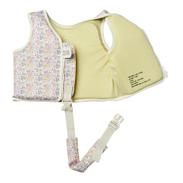 Sunnylife Kids Swim Vest 2-3 - Into The Garden Ditsy Floral