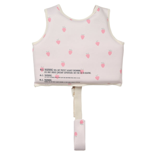 Sunnylife Kids Swim Vest 2-3 - Strawberry Sunshine Pink